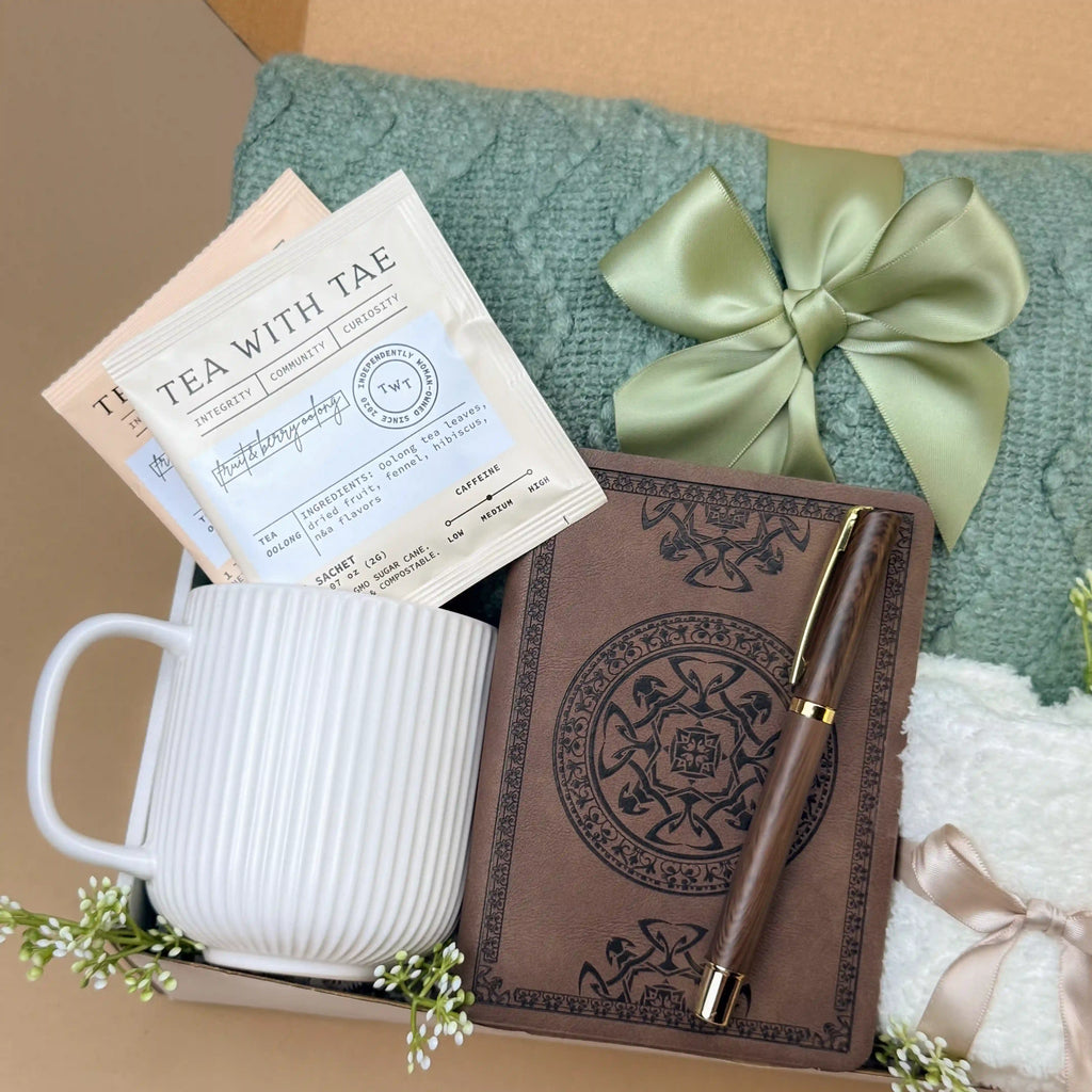 Peaceful Comfort Fall Sympathy Gift Basket for Women 3