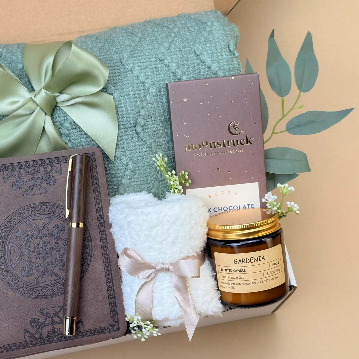Peaceful Comfort Fall Sympathy Gift Basket for Women 2