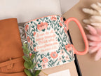 Personalized Coworker Gift Box with Leather Notebook, Custom Mug & Gourmet Cookies 4
