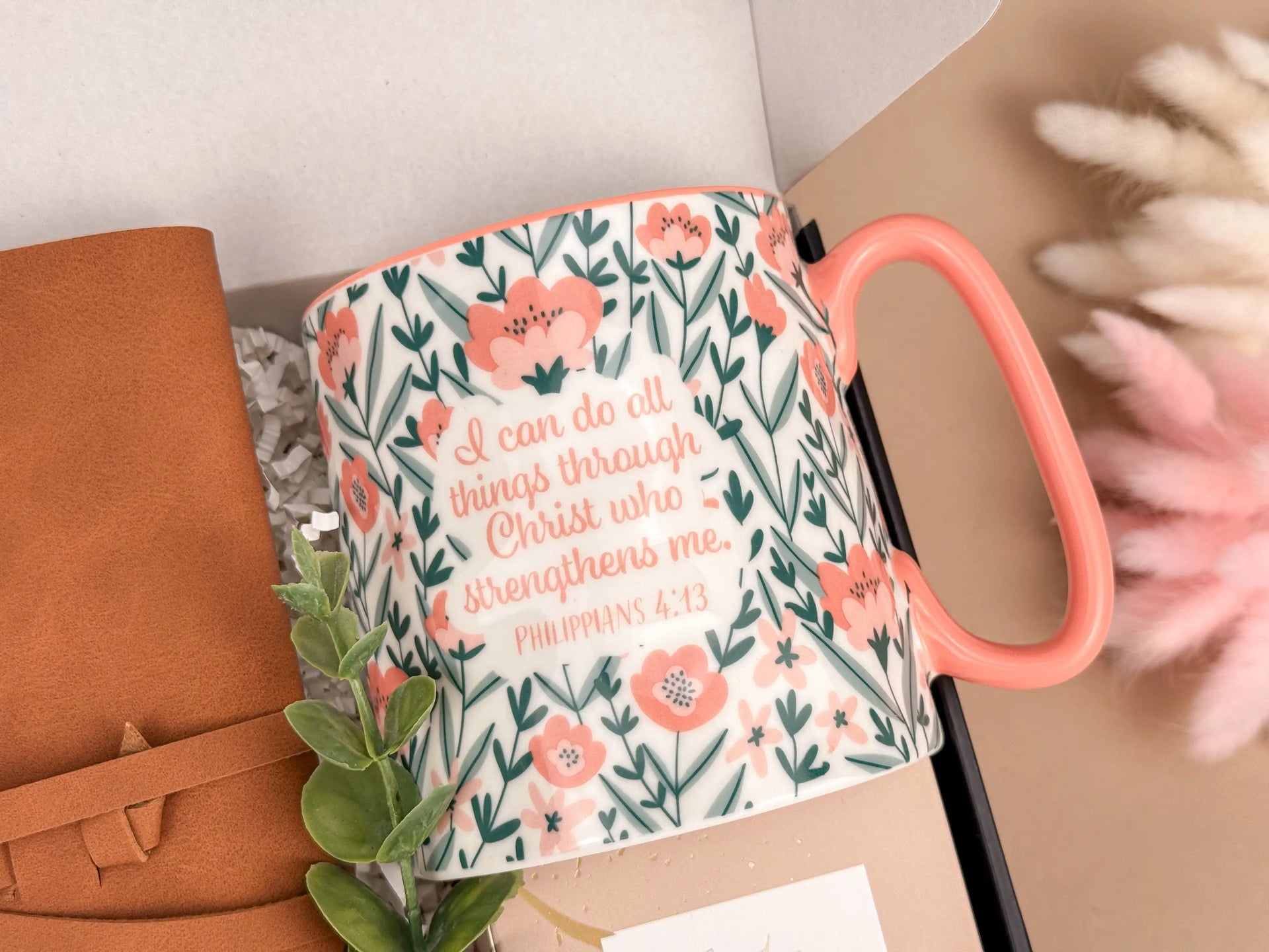 Personalized Coworker Gift Box with Leather Notebook, Custom Mug & Gourmet Cookies 4