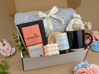 Personalized Gift Box for Him – Writer Set with Journal, Gold Pen, Tea & Chocolate 2