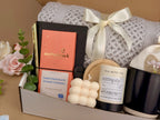 Personalized Gift Box for Him – Writer Set with Journal, Gold Pen, Tea & Chocolate 4