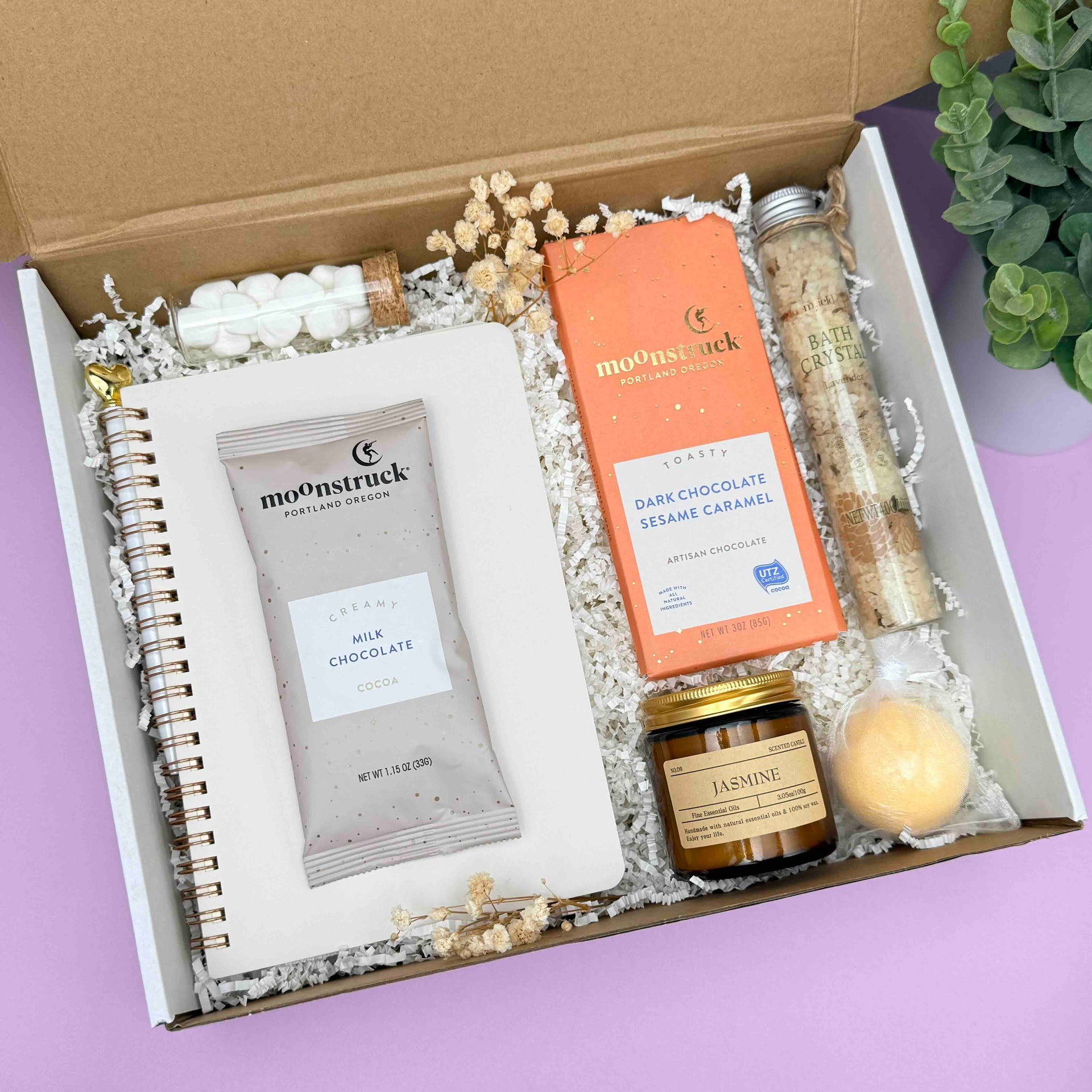 Premium Self-Care Gift Box – Cozy Relaxation & Indulgent Pampering Set for Birthdays, Holidays, Thank-You & Just Because Gifts
