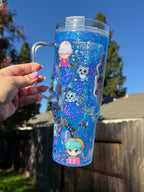 Saja Boys Lava Drip Tumbler with Handle 40oz Street