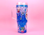 Sajs Boys Lava Drip Tumbler with Handle 40oz