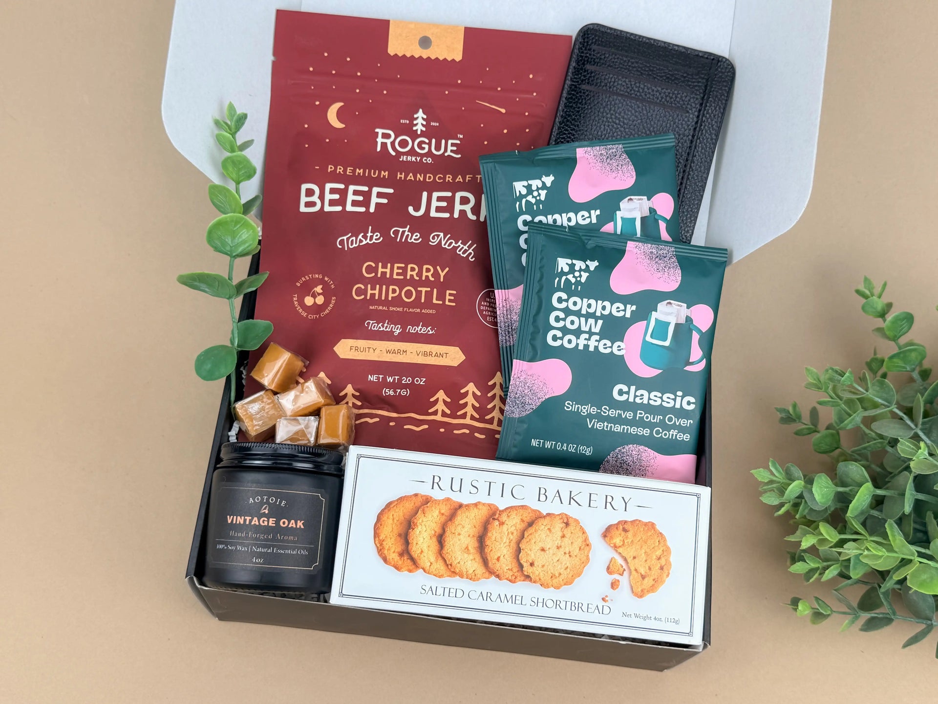 Self Care Gift Box for Men with Coffee, Snacks & Candle, Unique Gift for Him, Boyfriend Gift, Birthday Gift for Men 2