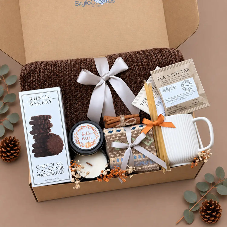 Sending A Hug Gift Box | Cozy Fall Comfort for Him