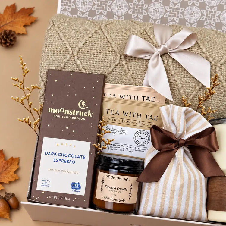Sending A Hug Men's Comfort Gift Basket 2