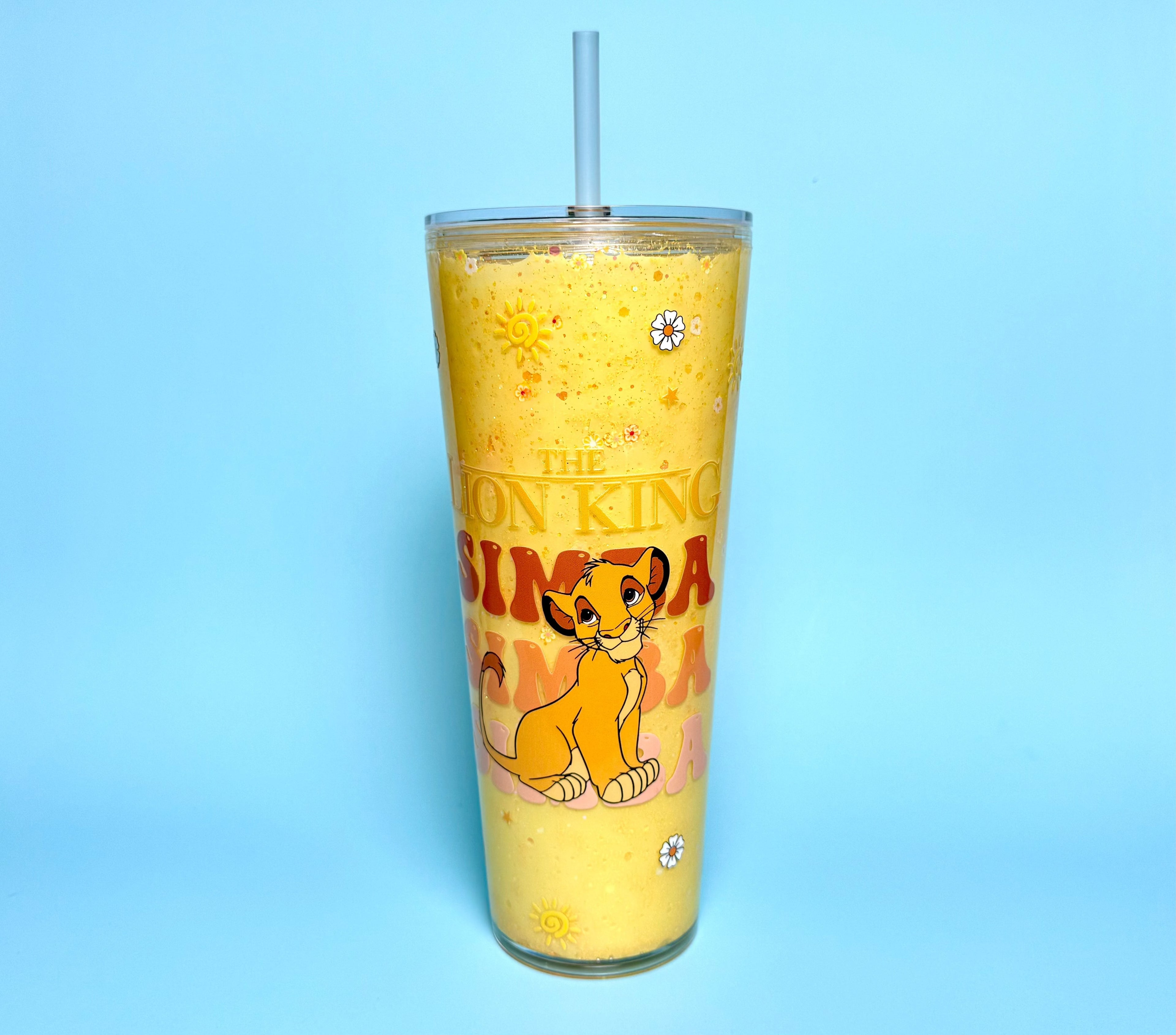 Simba Lion Snow Globe Tumbler 24oz