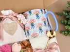 Thank You For Helping Me Grow Gift Box – Mug, Candle, Tea, Cozy Socks & Crocheted Tulips Image 3