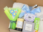 Warm Hug Gift Box for Mom – Blanket Mug Candle Honey Cookies 4