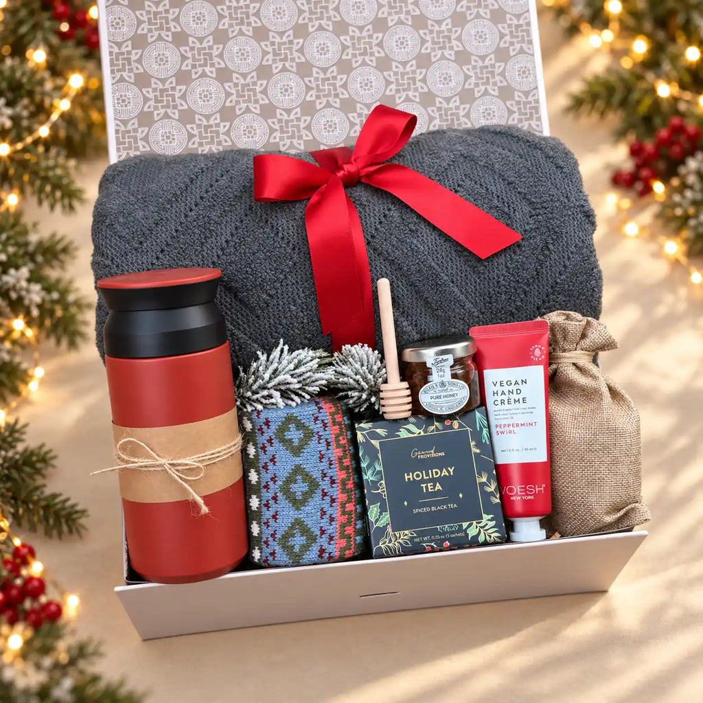 Warm Cozy Christmas Care Package for Men