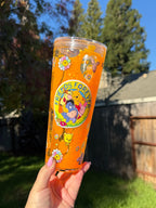 Winnie the Pooh & Pals Lava Drip Snow Globe Cup 24oz Outside