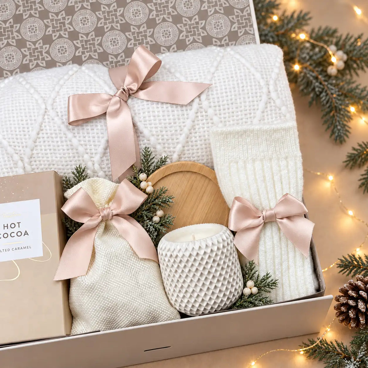 Women's New Year Holiday Gift Basket