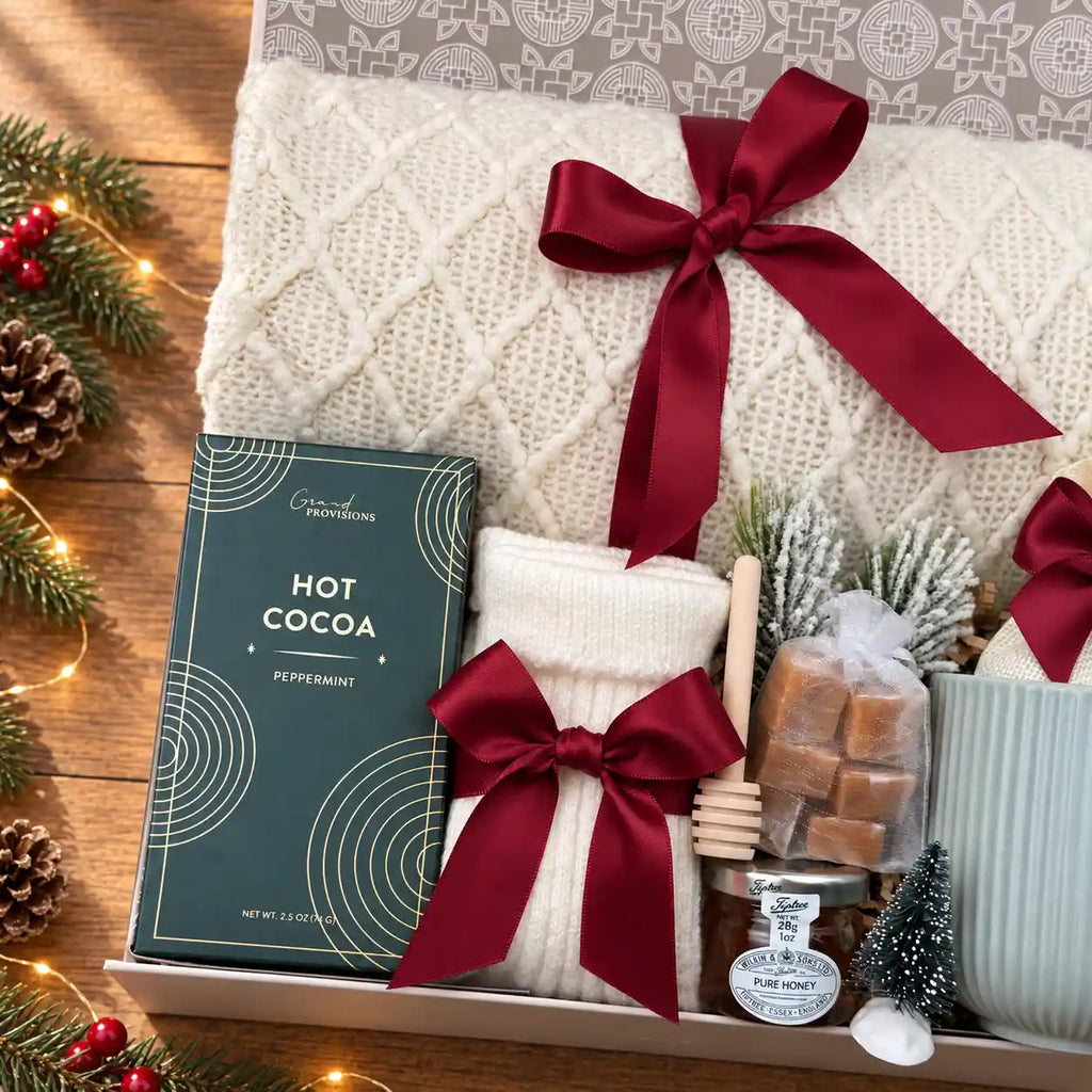 Women's Warm Winter Christmas Gift Basket 2