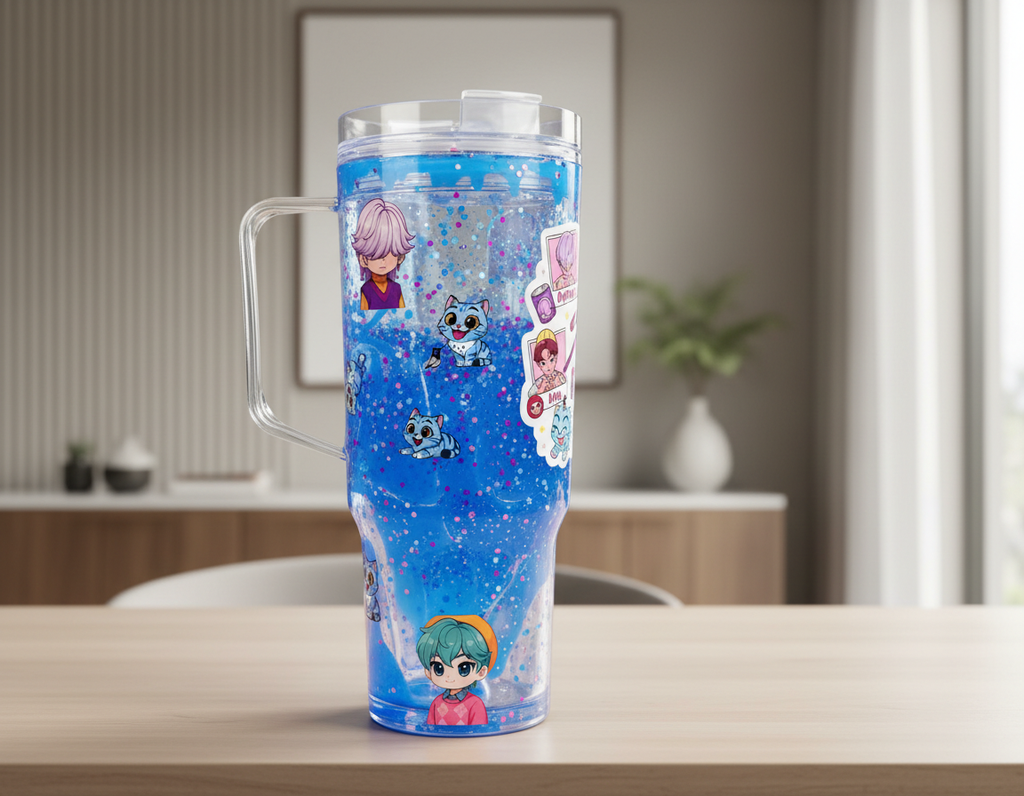 Centered Sajs Boys Lava Drip Tumbler
