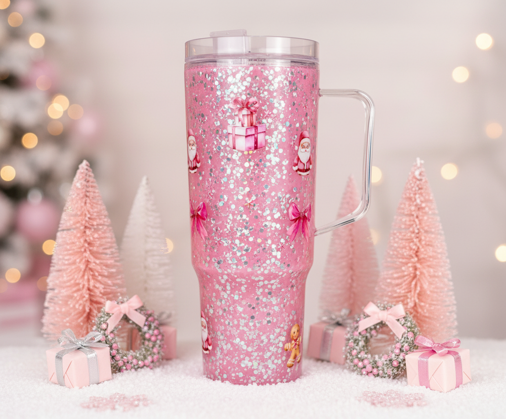 Christmas Gift Snow Globe Cup lifestyle image