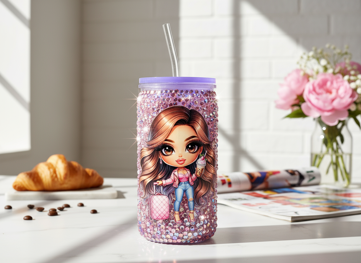 Coffee Girl Tumbler Cup