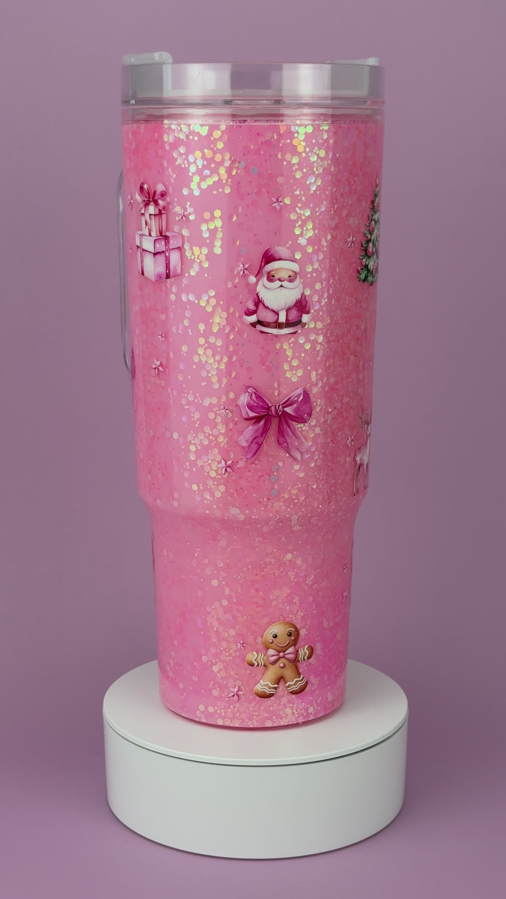 Christmas Gift Snow Globe Cup 40oz video