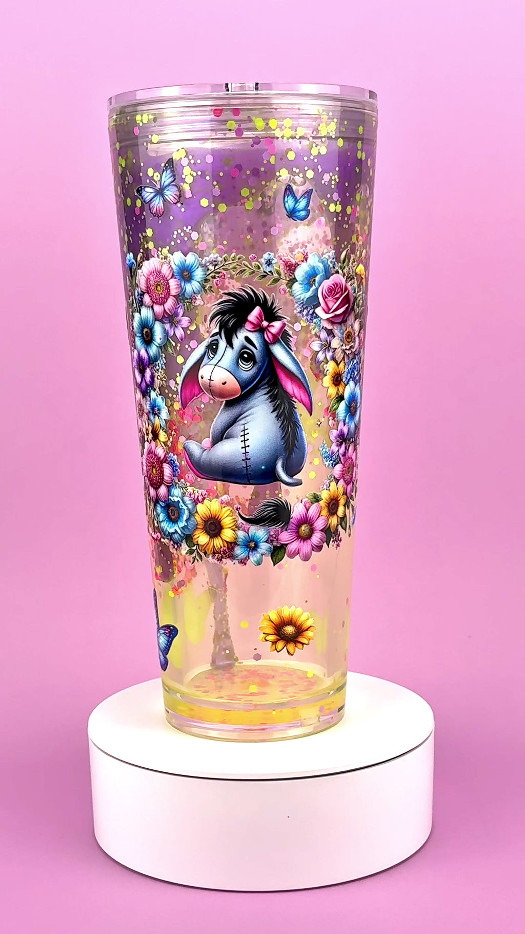 Eeyore Lava Drip Snow Globe Cup 24oz Video