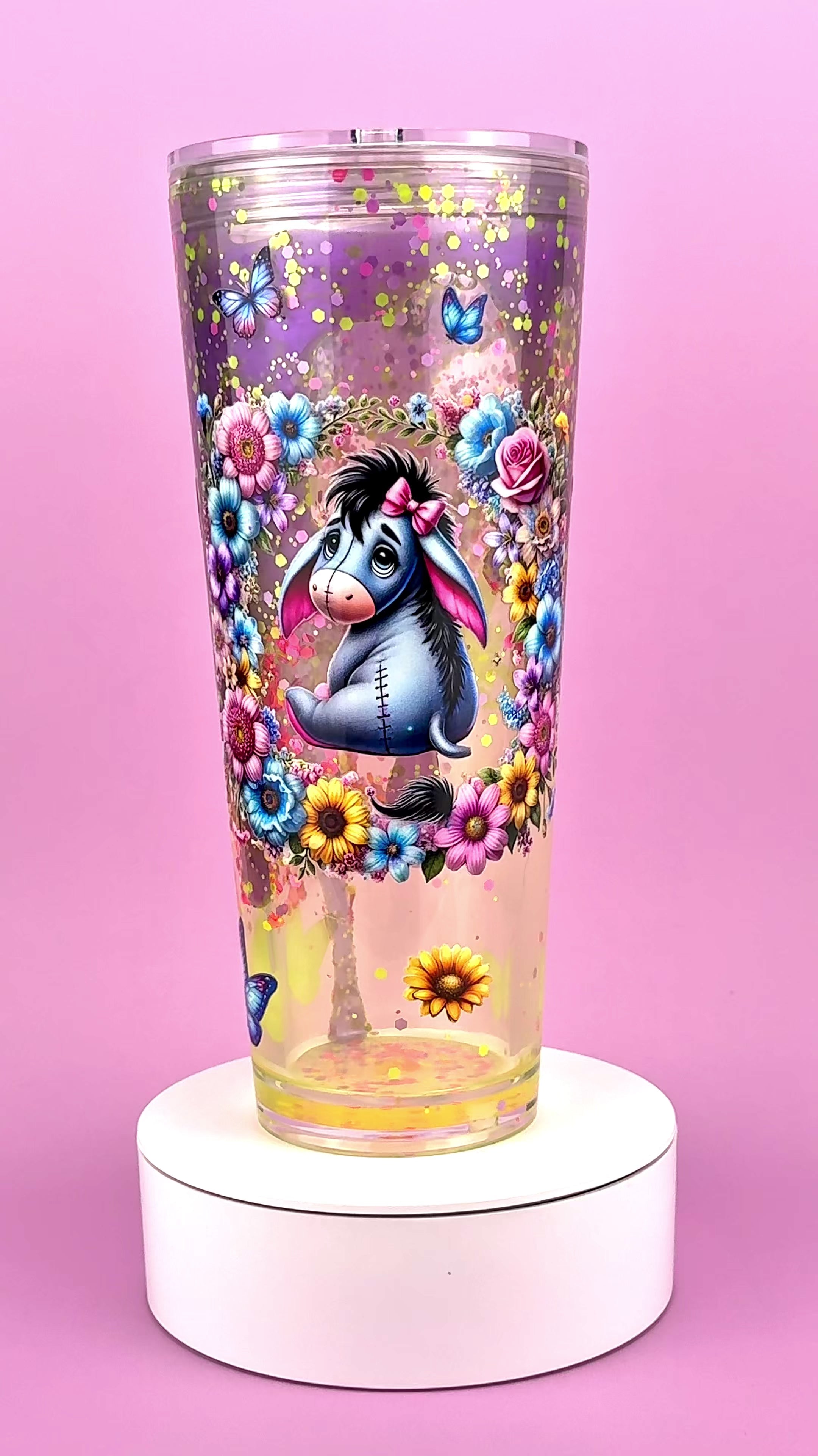 Eeyore Lava Drip Snow Globe Cup 24oz Video