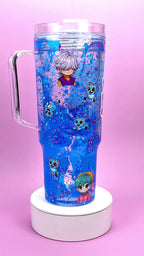 Saja Boys Lava Drip Tumbler with Handle 40oz