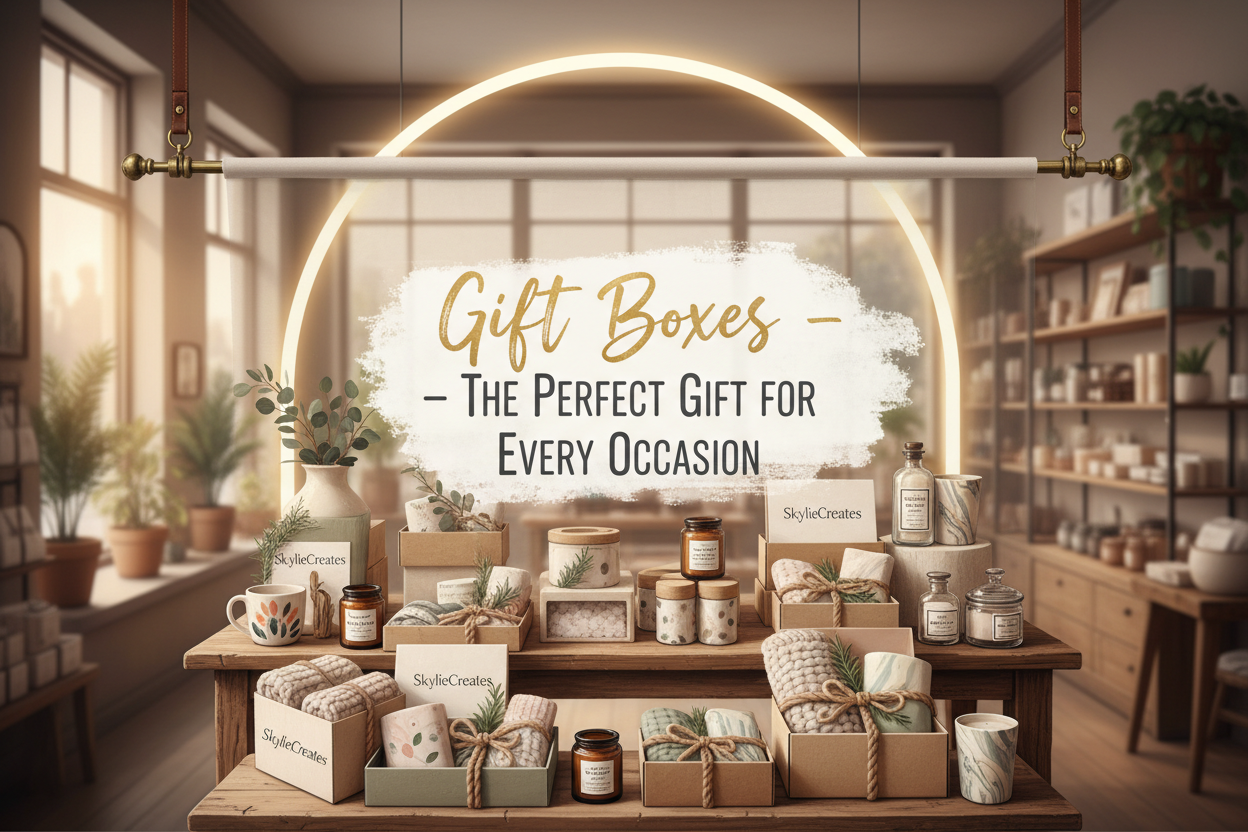 SkylieCreates Gift Box Boutique Banner